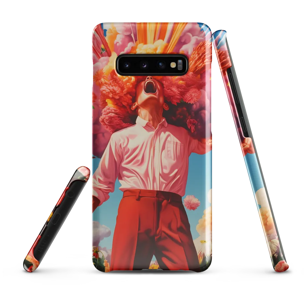 Eruption of Expression | Phone Case |  S10 Plus | Snap Case | Glossy