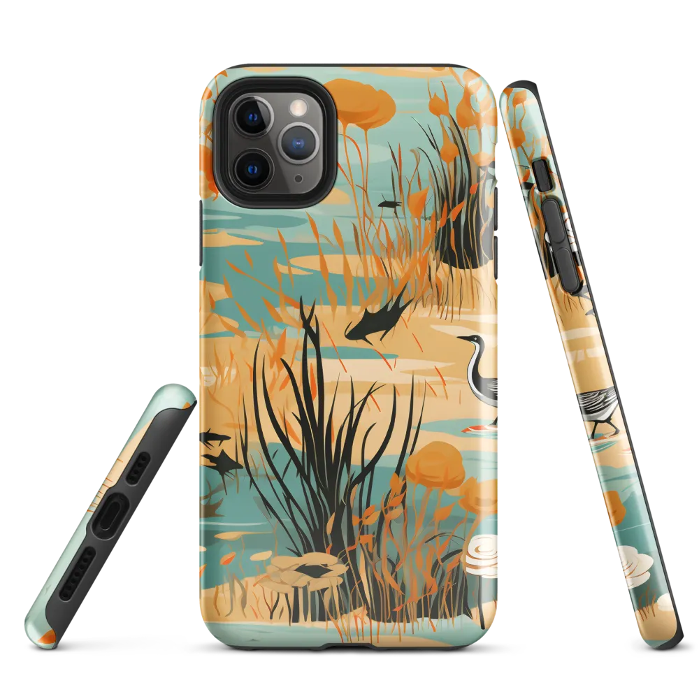 Whispers of the Wetlands | Phone Case |  11 Pro Max | Tough Case | Glossy