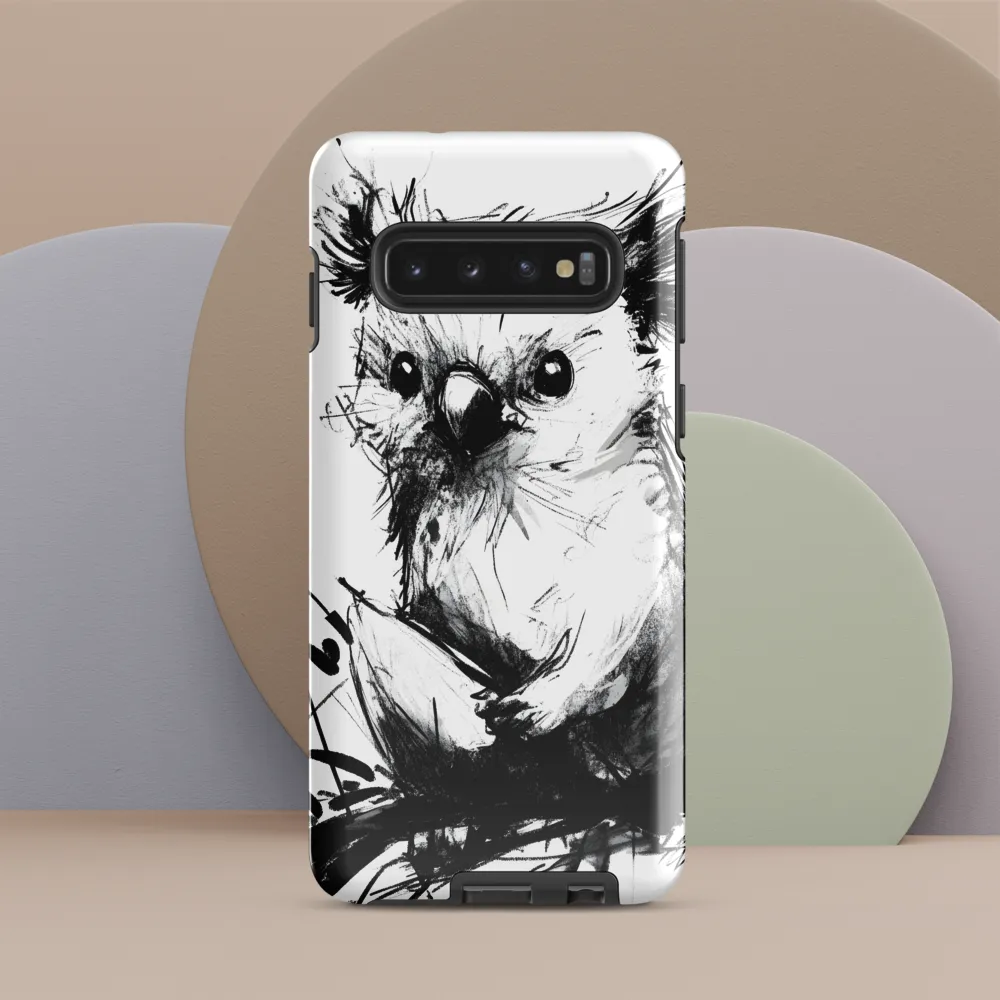 Whimsical Koala in Ink