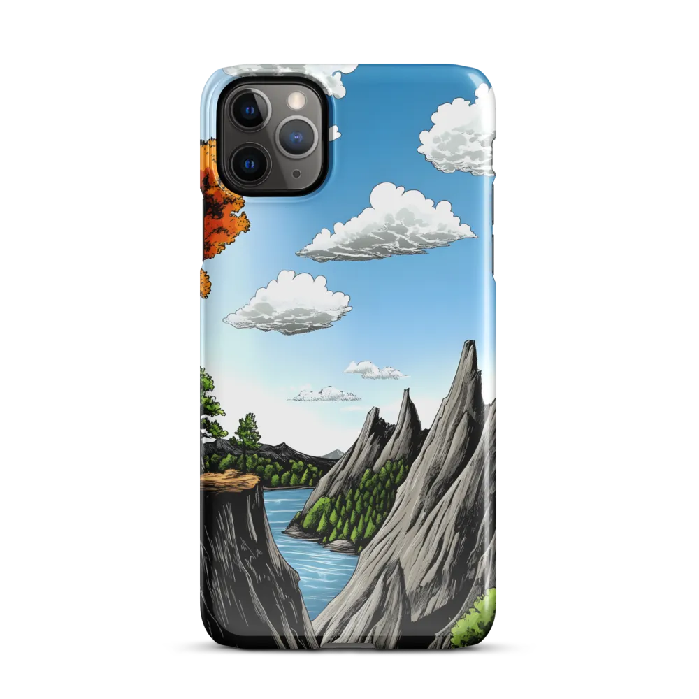 Majestic Serenity: A Journey Through Nature | Phone Case |  11 Pro Max | Snap Case | Glossy