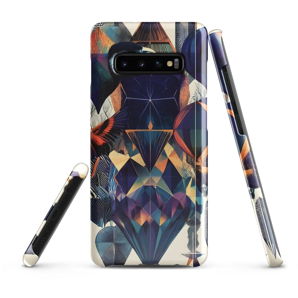 Geometric Harmonies | Phone Case |  S10 Plus | Snap Case | Glossy