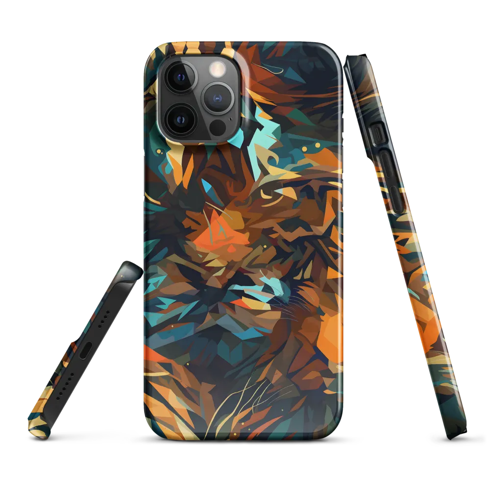 Wild Symphony: Abstract Tigers | Phone Case |  12 Pro Max | Snap Case | Glossy