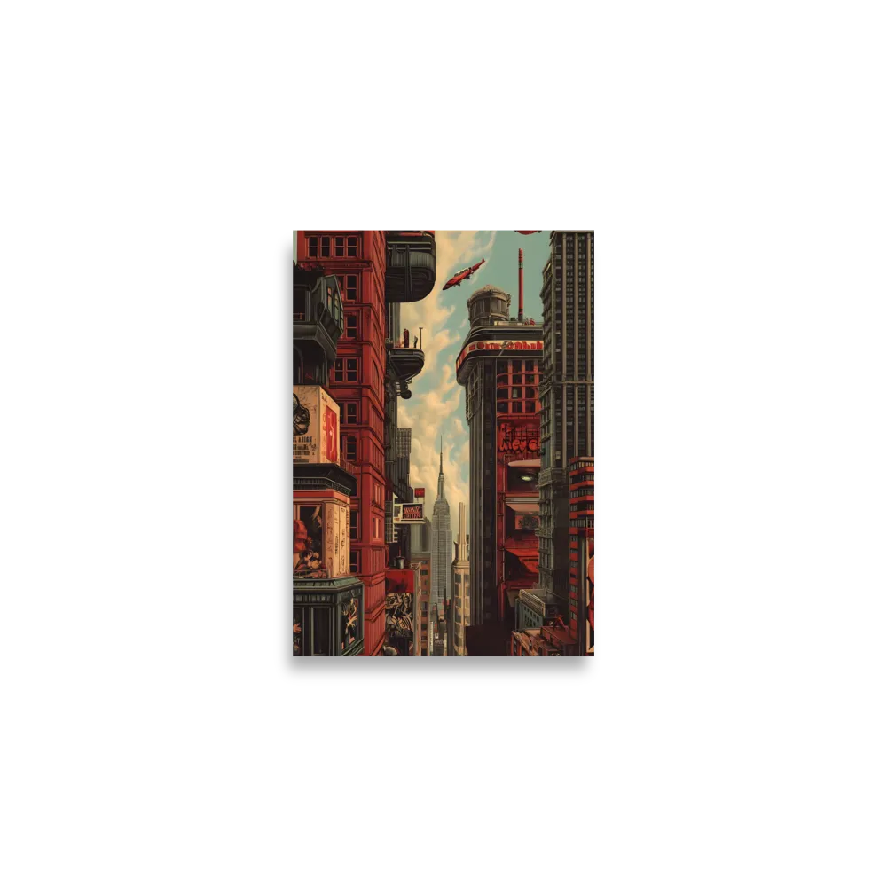 A Glimpse of Tomorrow: Urban Ambition | Poster | A2 (16.5″×23.3″)