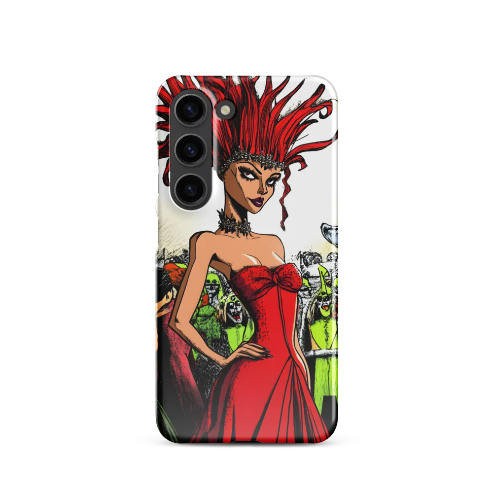 Fiery Elegance: A Fashion Statement