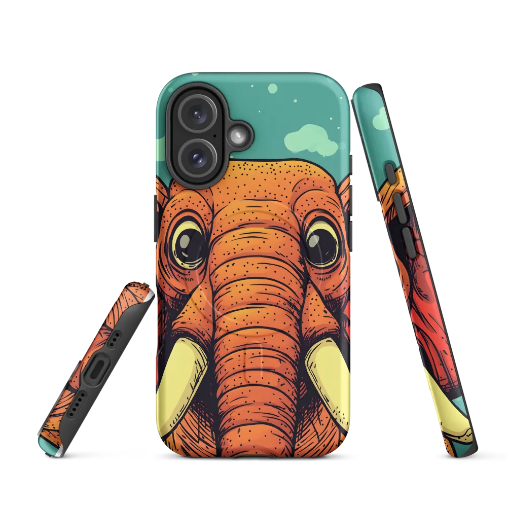 Whimsical Majesty: The Playful Elephant