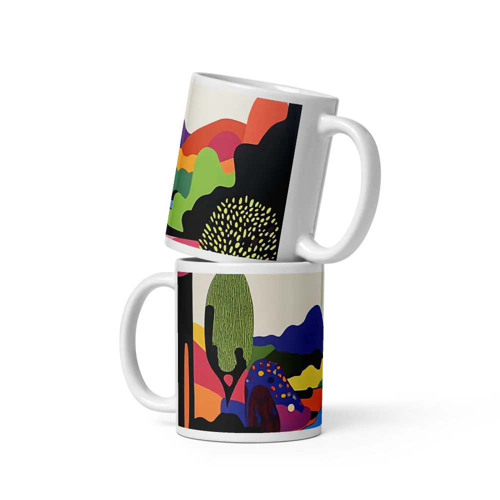 Whimsical Landscape in Color | Mugs | Multiple Sizes & Colors