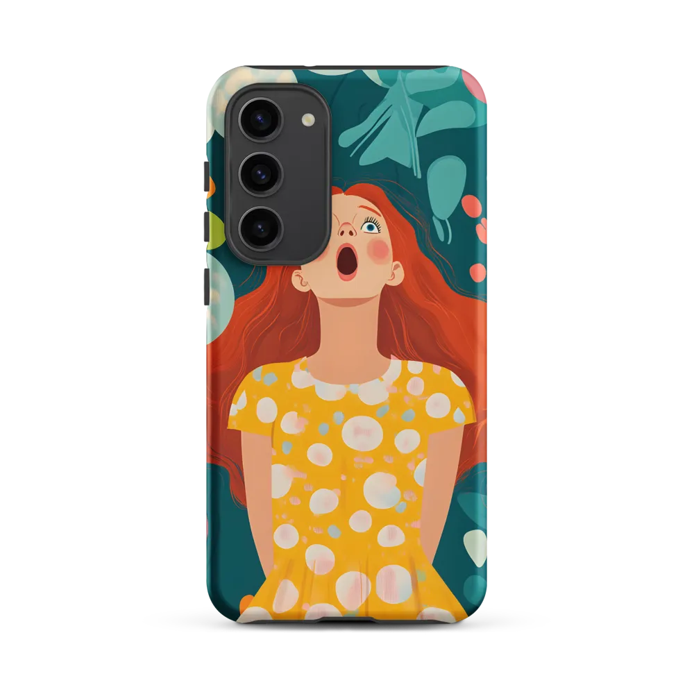 Joyful Expression | Phone Case |  S23 Plus | Tough Case | Matte