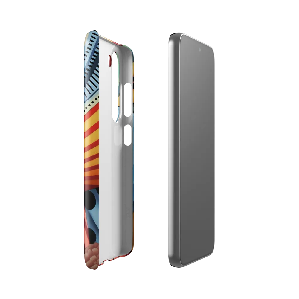 Symphony of Shapes | Phone Case |  S23 | Snap Case | Glossy