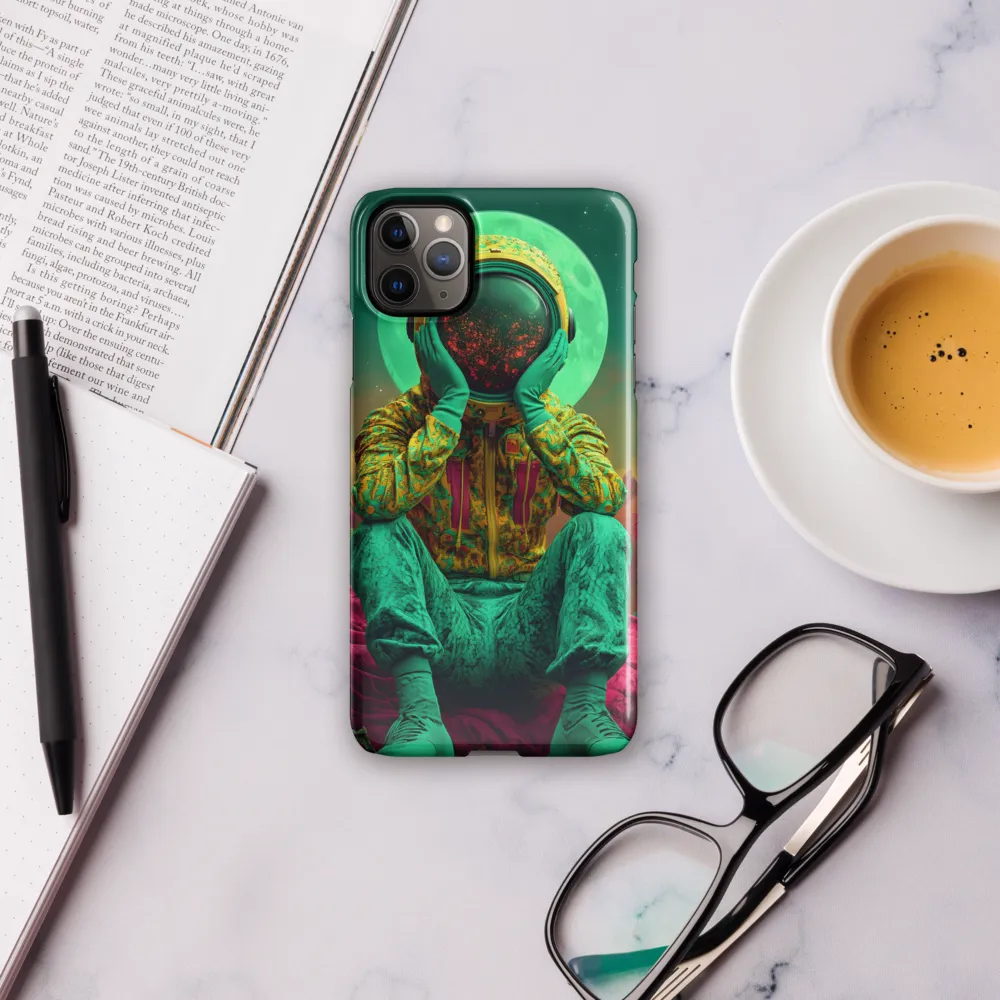 Cosmic Reflection: An Astronaut's Journey | Phone Case |  11 Pro Max | Snap Case | Glossy