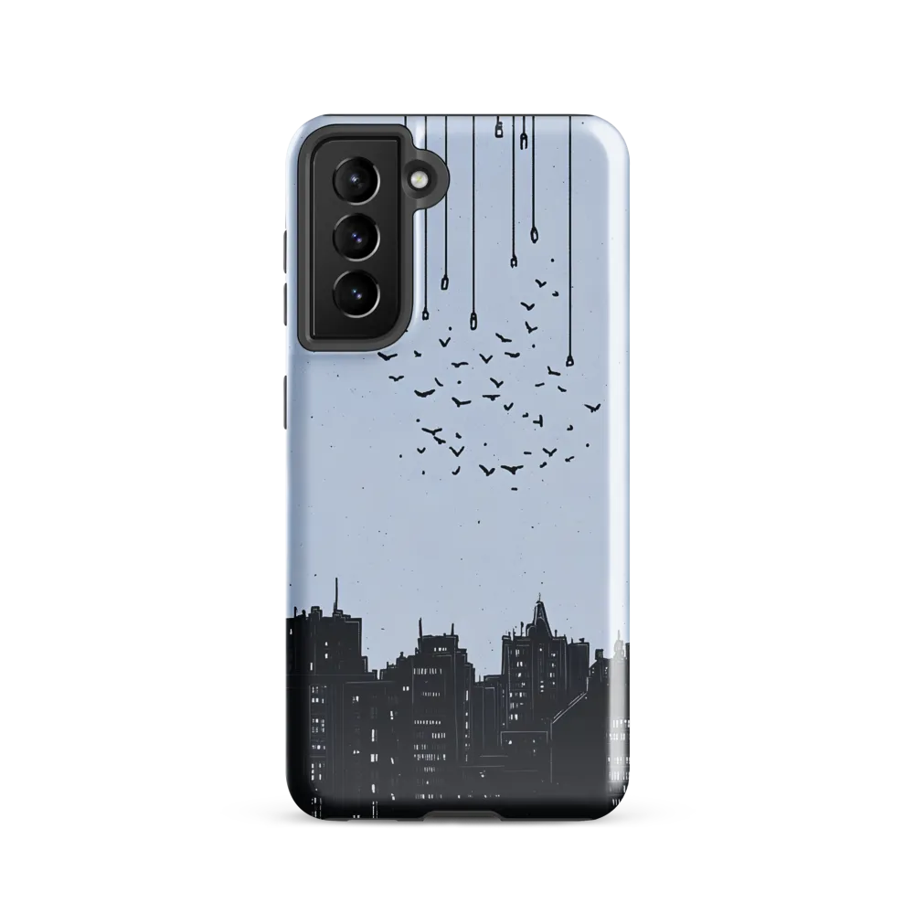 Elevated Serenity: A Minimalist Cityscape