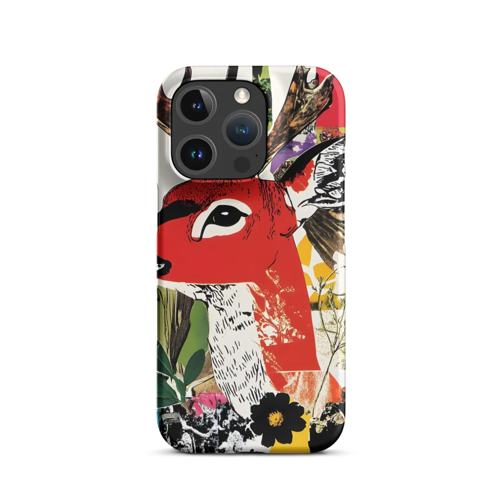 Vibrant Harmony: The Deer in Nature | Phone Case |  16 Pro | Snap Case | Matte