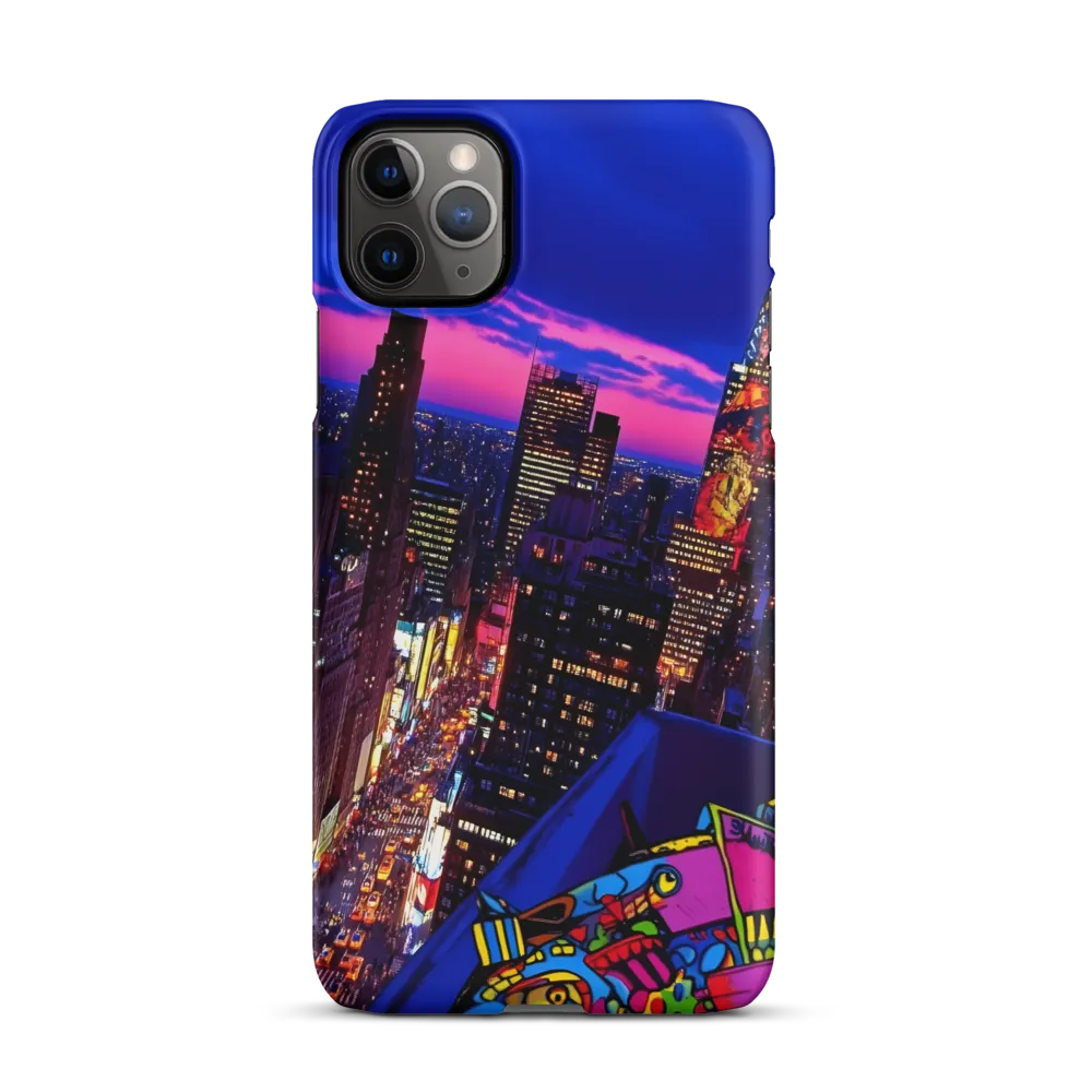 Neon Twilight: A City in Vibrance