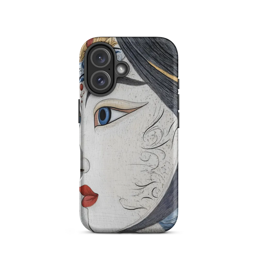 Timeless Serenity: An Ethereal Portrait | Phone Case