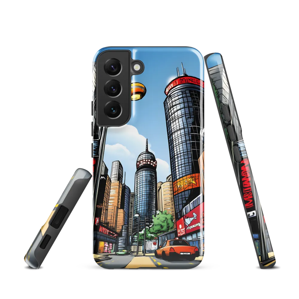 Urban Pulse: A Comic Cityscape