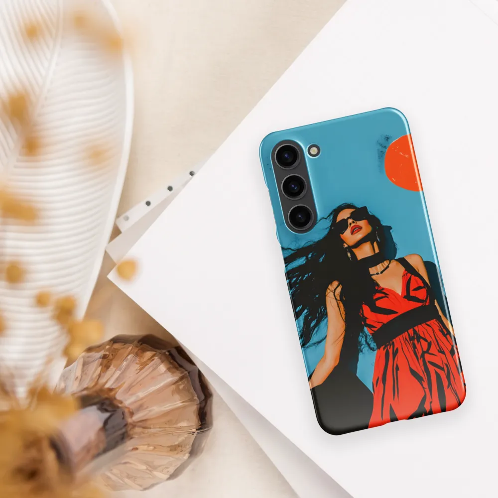 Sunset in Fashion: A Modern Portrait