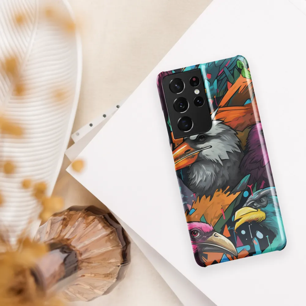 Avian Vortex: A Celebration of Color and Form