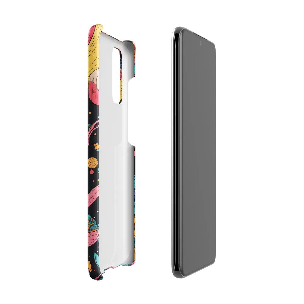Whimsical Cosmic Owl | Phone Case |  S20 | Snap Case | Matte