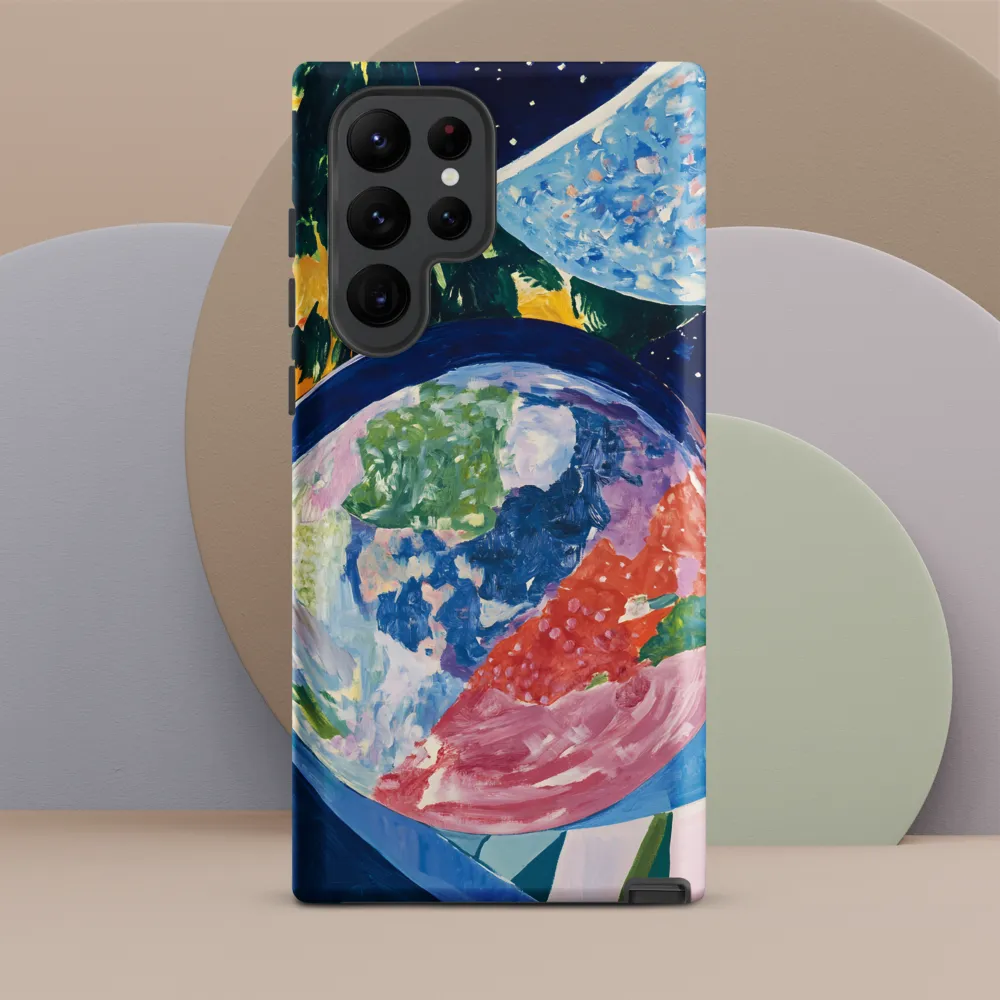 Celestial Orbs of Color | Phone Case |  S22 Ultra | Tough Case | Matte