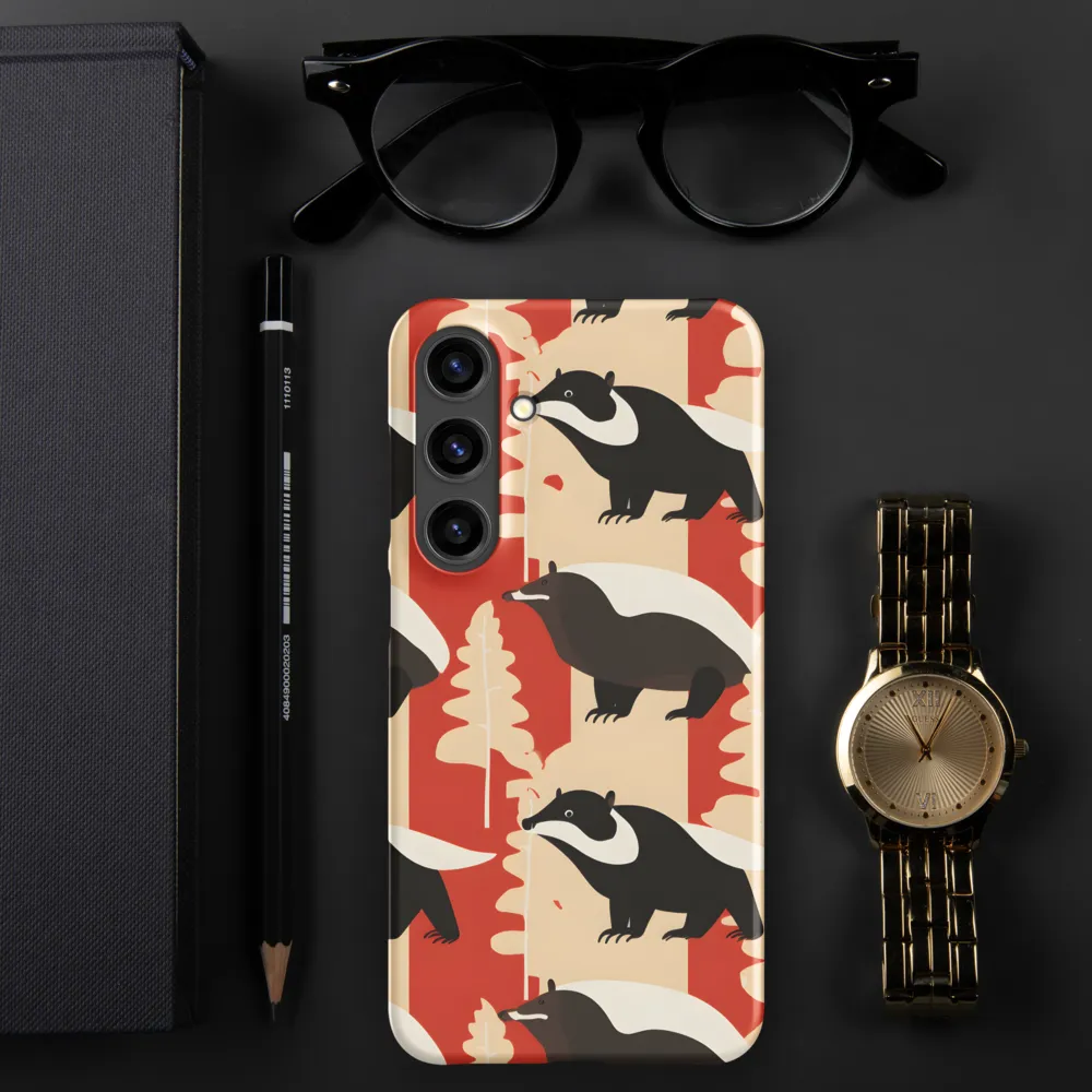 Wildlife Pattern: The Badger Tale