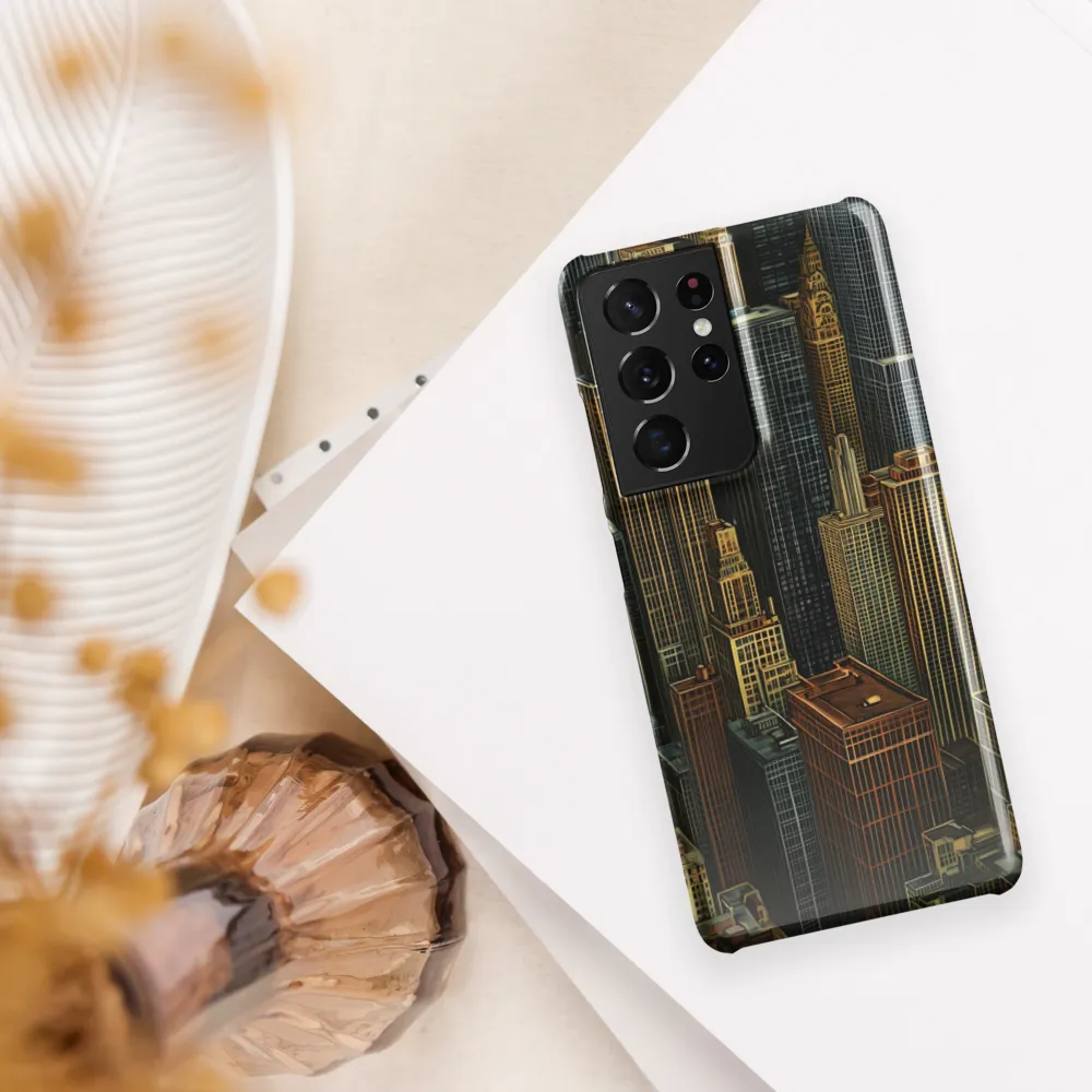 Urban Elegance: A Golden Cityscape