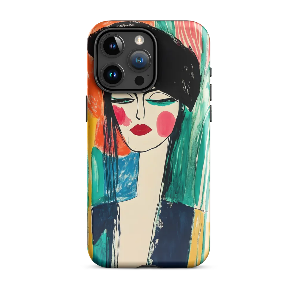 Portrait of Confidence | Phone Case |  15 Pro Max | Tough Case | Glossy