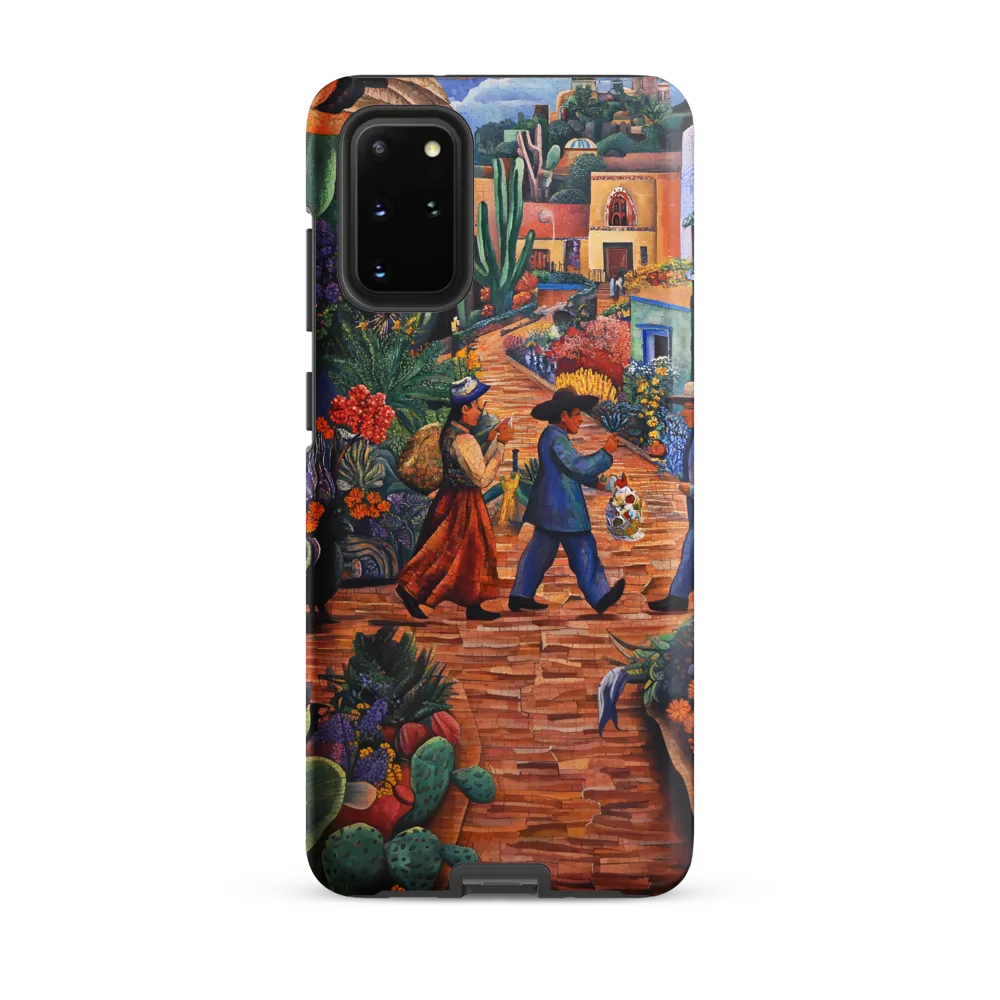 A Mosaic Journey Through Colorful Landscapes