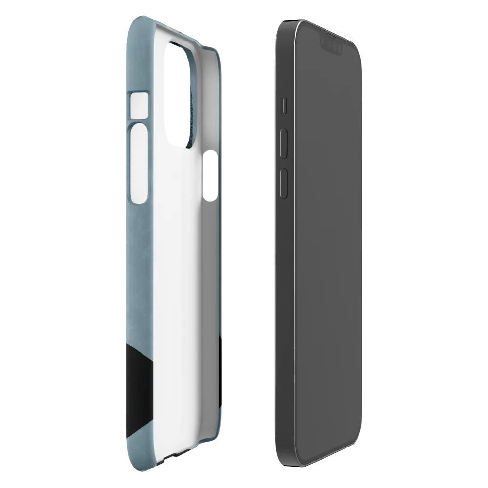 Minimalist Portrait of a Modern Man | Phone Case |  13 Pro Max | Snap Case | Matte