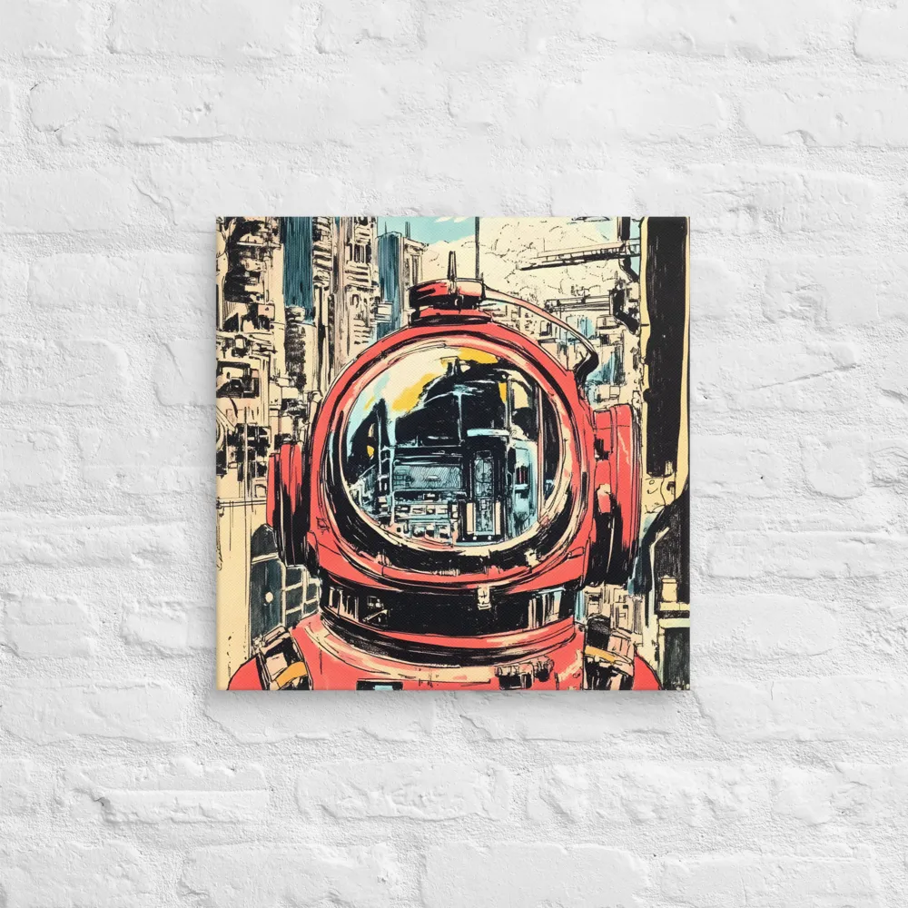 Reflections of Tomorrow | Canvas | 18″×18″