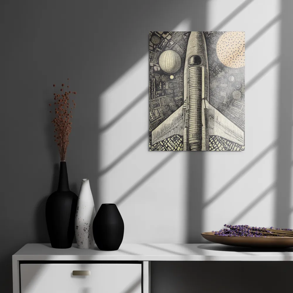 Voyage to the Unknown | Metal Print | 16″×20″
