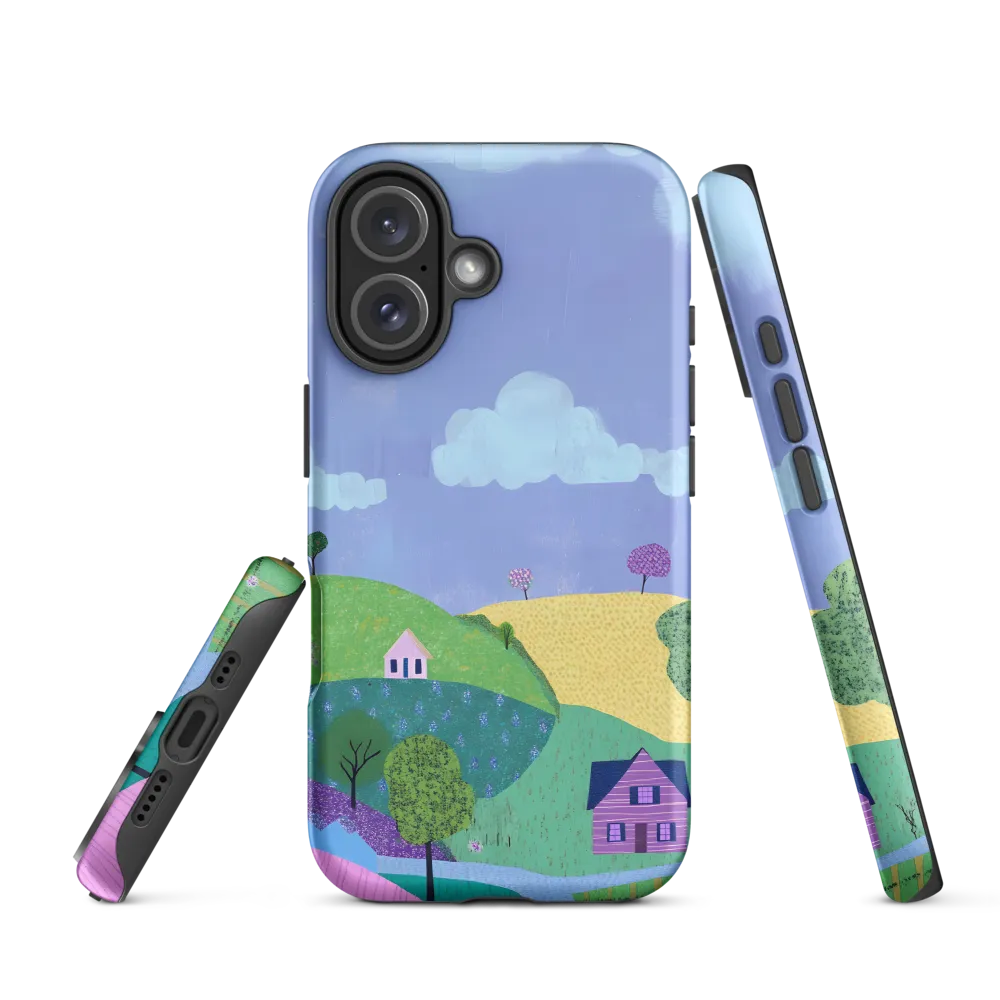 Whimsical Hills and Quaint Homes