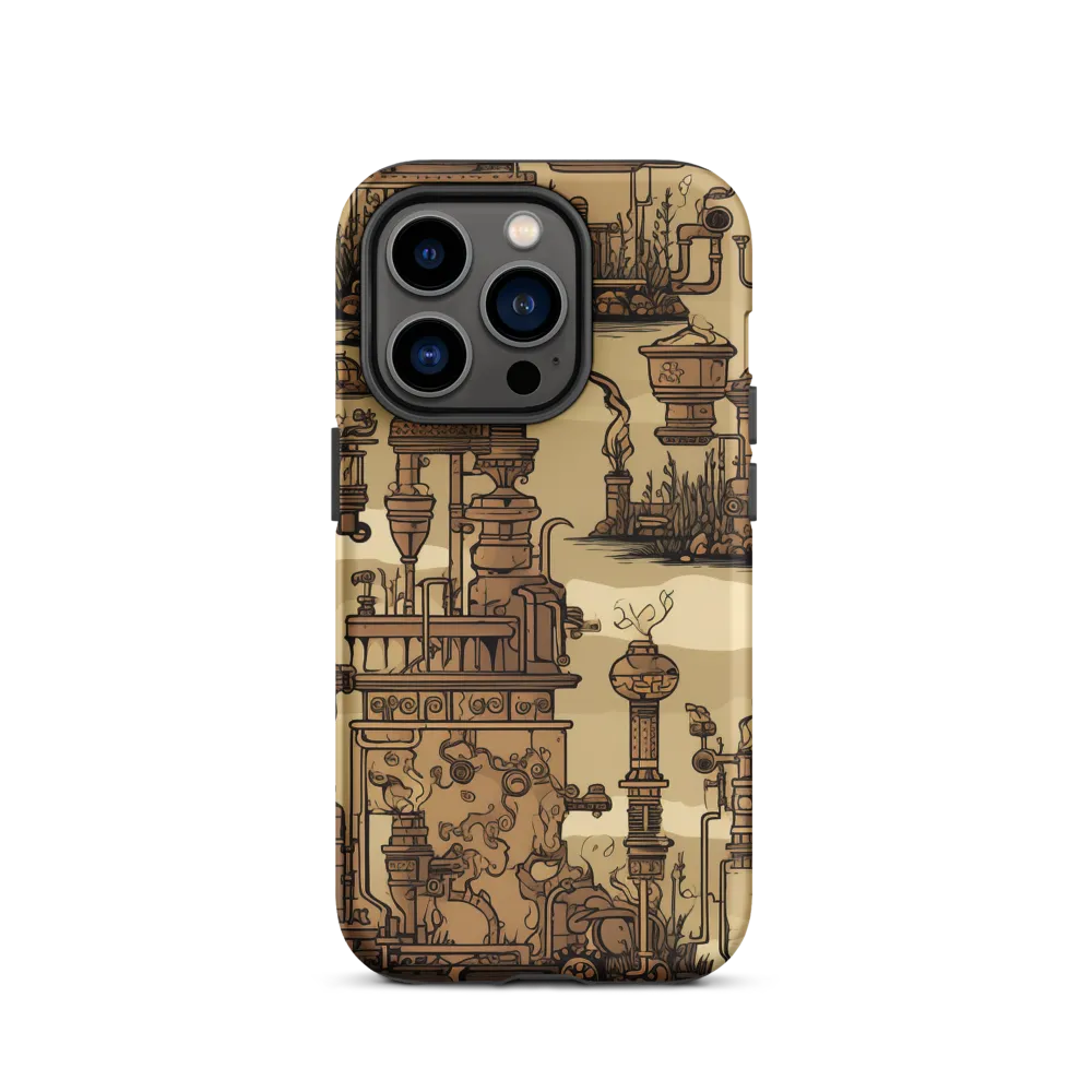 Whimsical Industrial Landscape