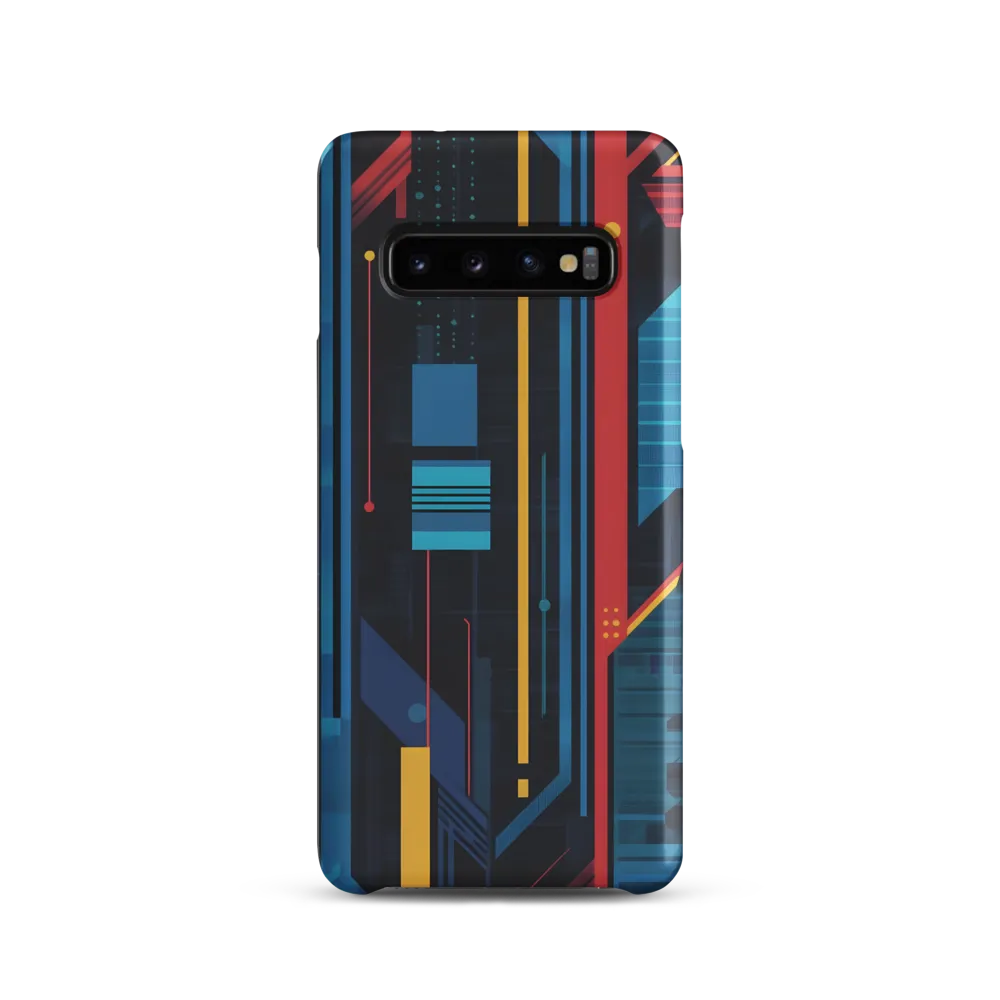 Symphony of Lines | Phone Case |  S10 | Snap Case | Matte
