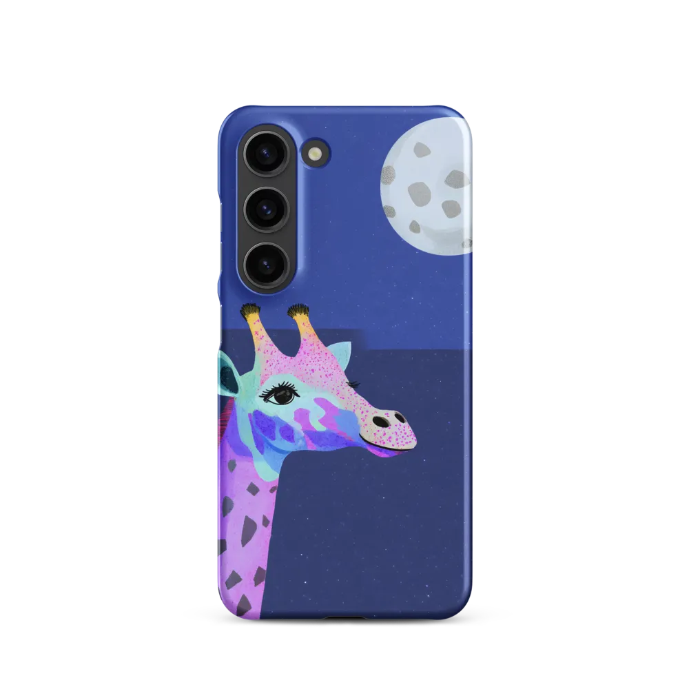 Whimsical Giraffe Under the Stars