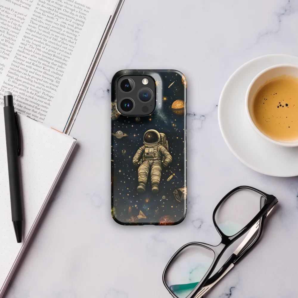 Cosmic Voyage: An Astronaut's Solitude