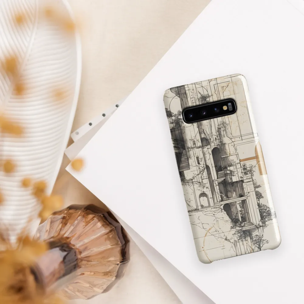 Ethereal Architectures | Phone Case |  S10 | Snap Case | Glossy