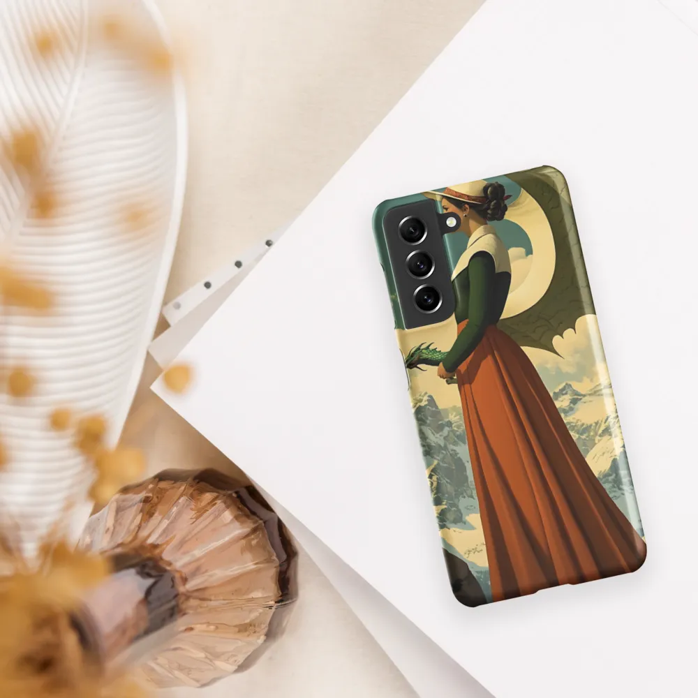 Mystic Harmony: The Dragon Keeper | Phone Case |  S21 | Snap Case | Matte