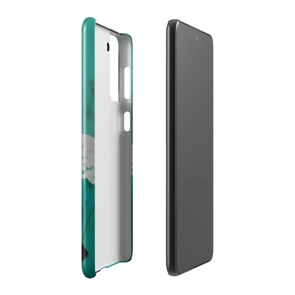 Serenity in Turquoise | Phone Case |  S21 Plus | Snap Case | Glossy