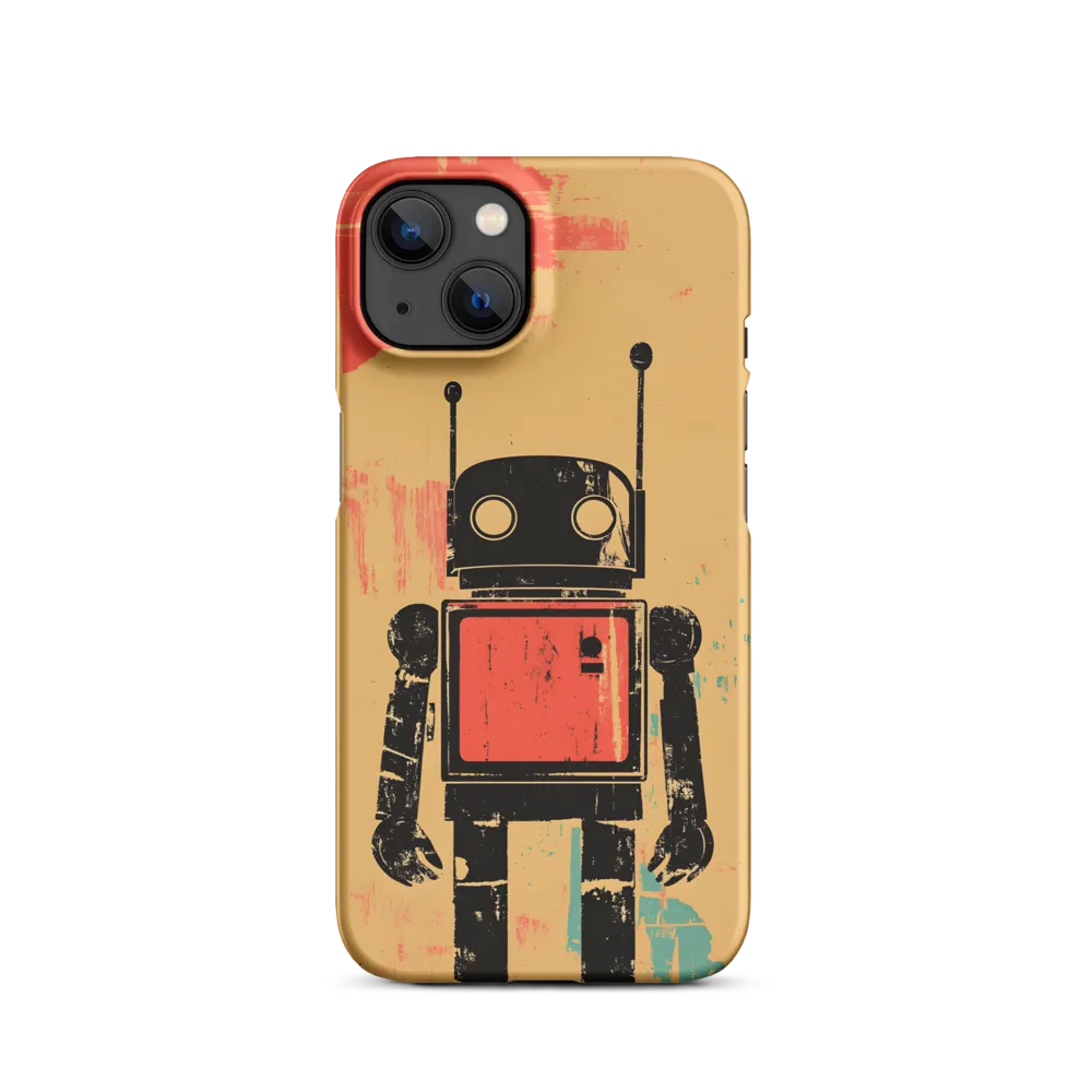 The Retro Robot | Phone Case |  13 | Snap Case | Matte