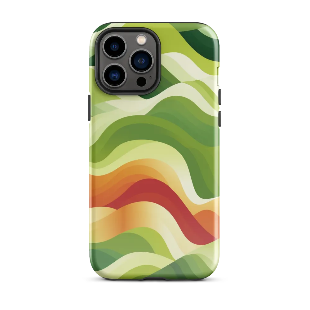 Waves of Nature | Phone Case |  13 Pro Max | Tough Case | Glossy