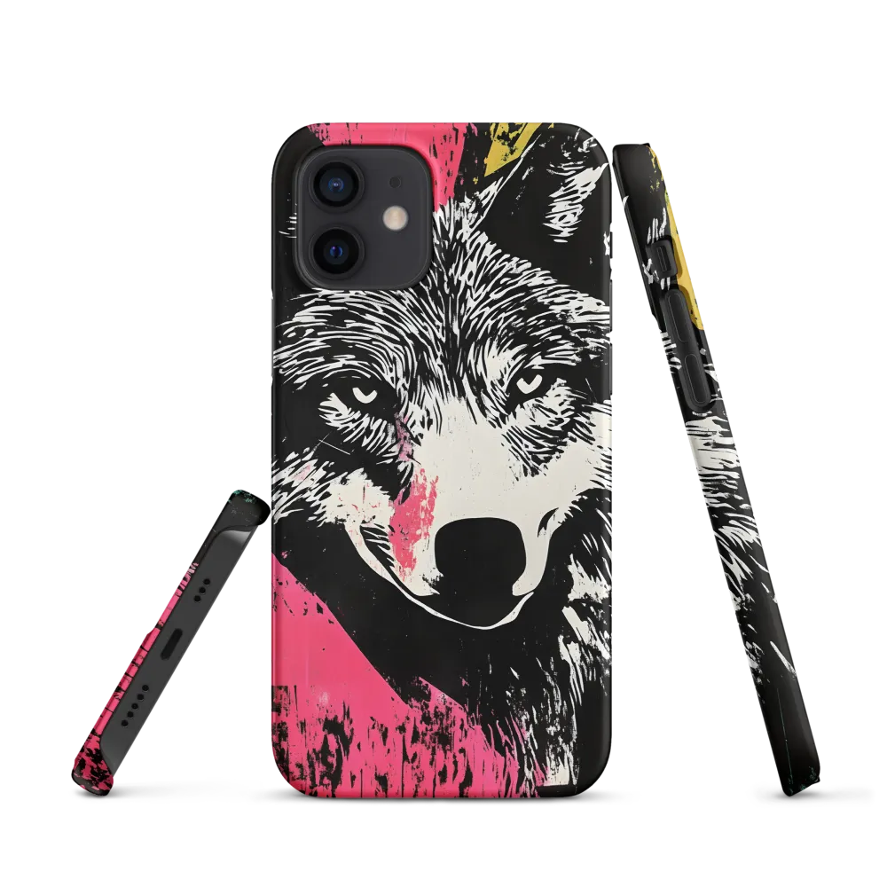 Intense Gaze of the Wolf