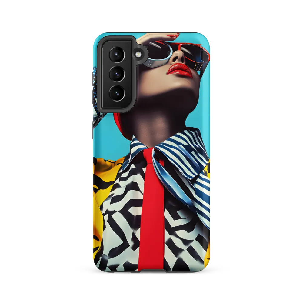 Chic Confidence in Bold Patterns