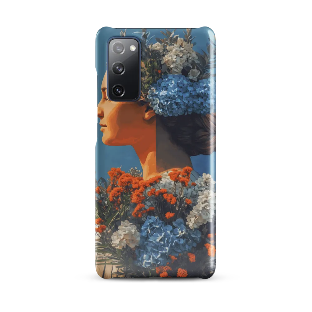Floral Reverie: A Portrait of Serenity