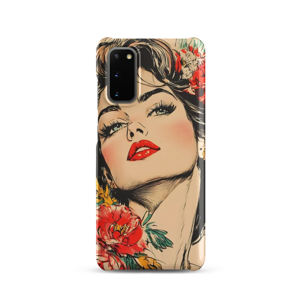 Radiance in Red: A Portrait of Elegance