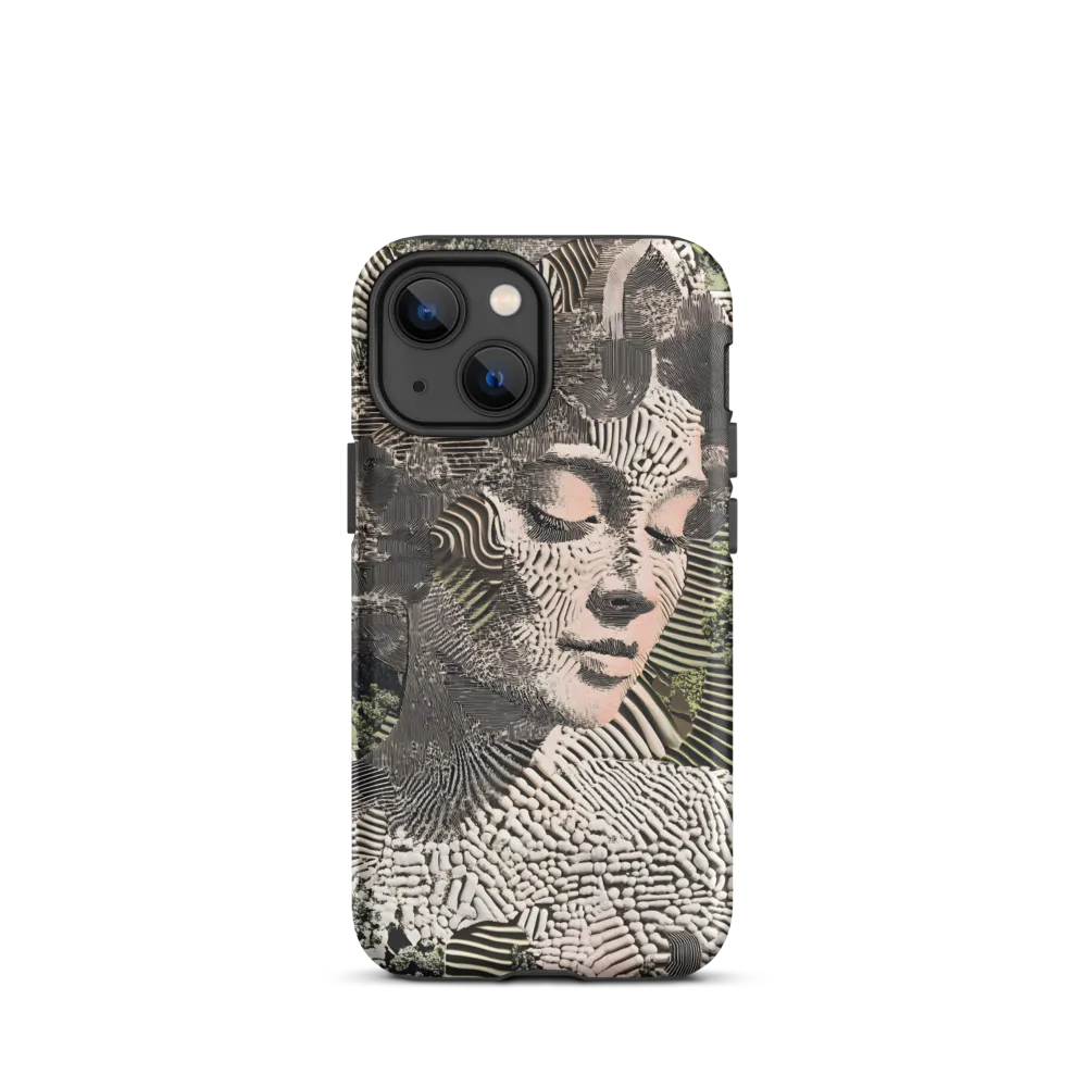 Ethereal Blend of Nature and Humanity | Phone Case |  13 mini | Tough Case | Matte