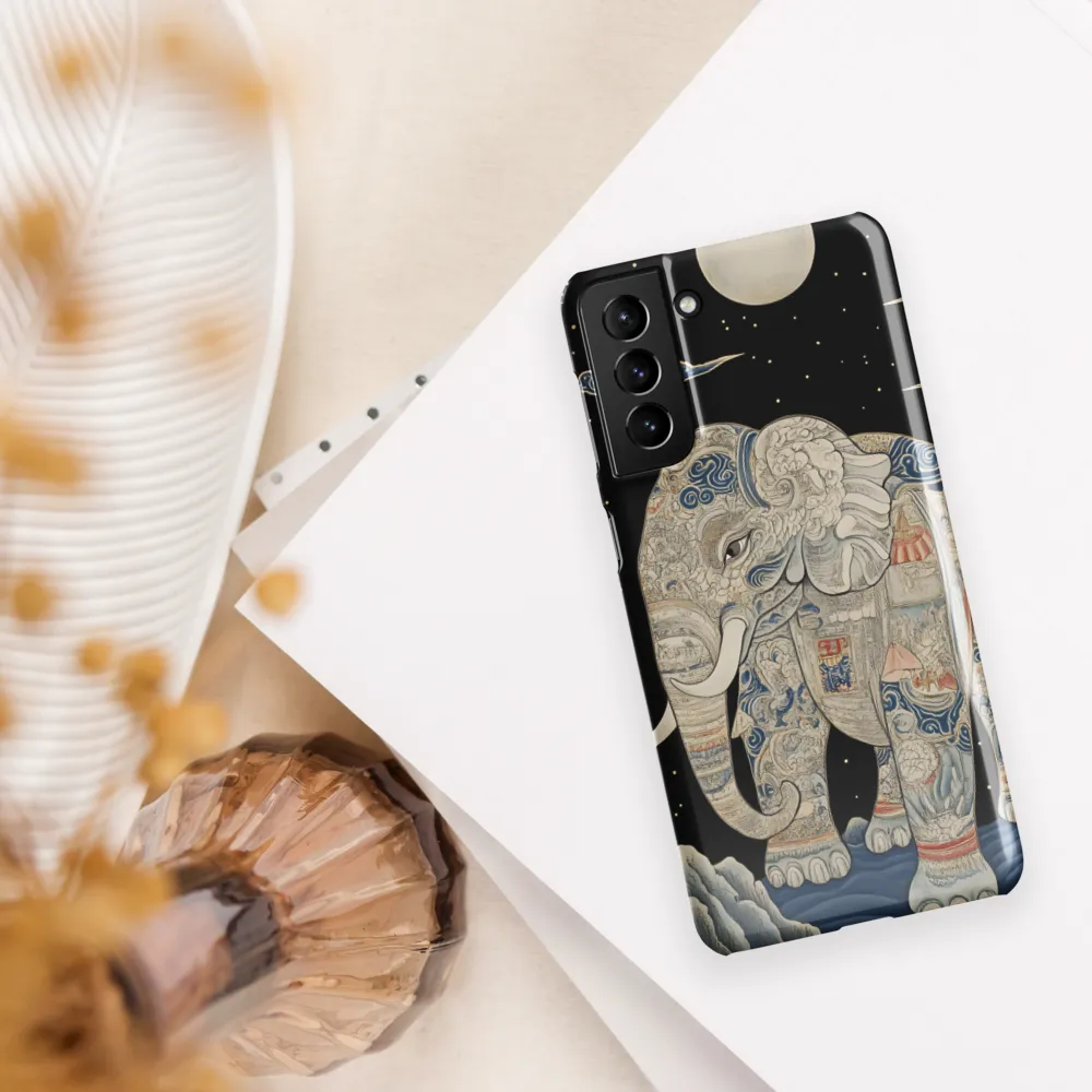 The Majestic Tale of the Painted Elephant | Phone Case |  S21 Plus | Snap Case | Glossy