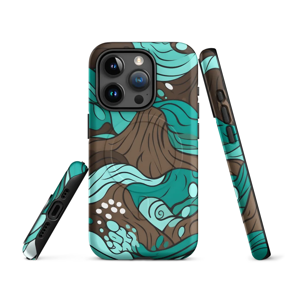 Flowing Horizons | Phone Case |  15 Pro | MagSafe® Tough Case | Matte
