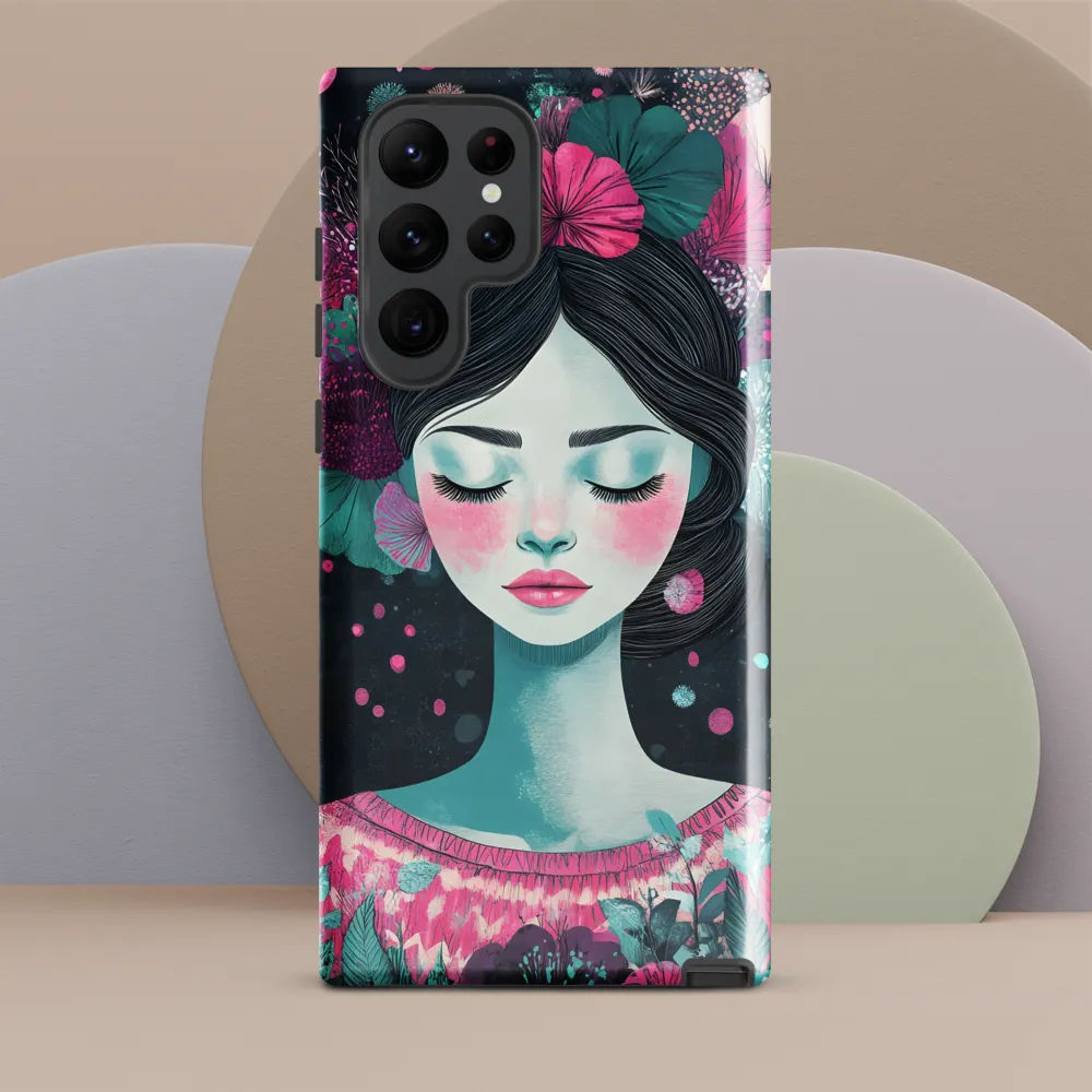 Embrace of Floral Serenity