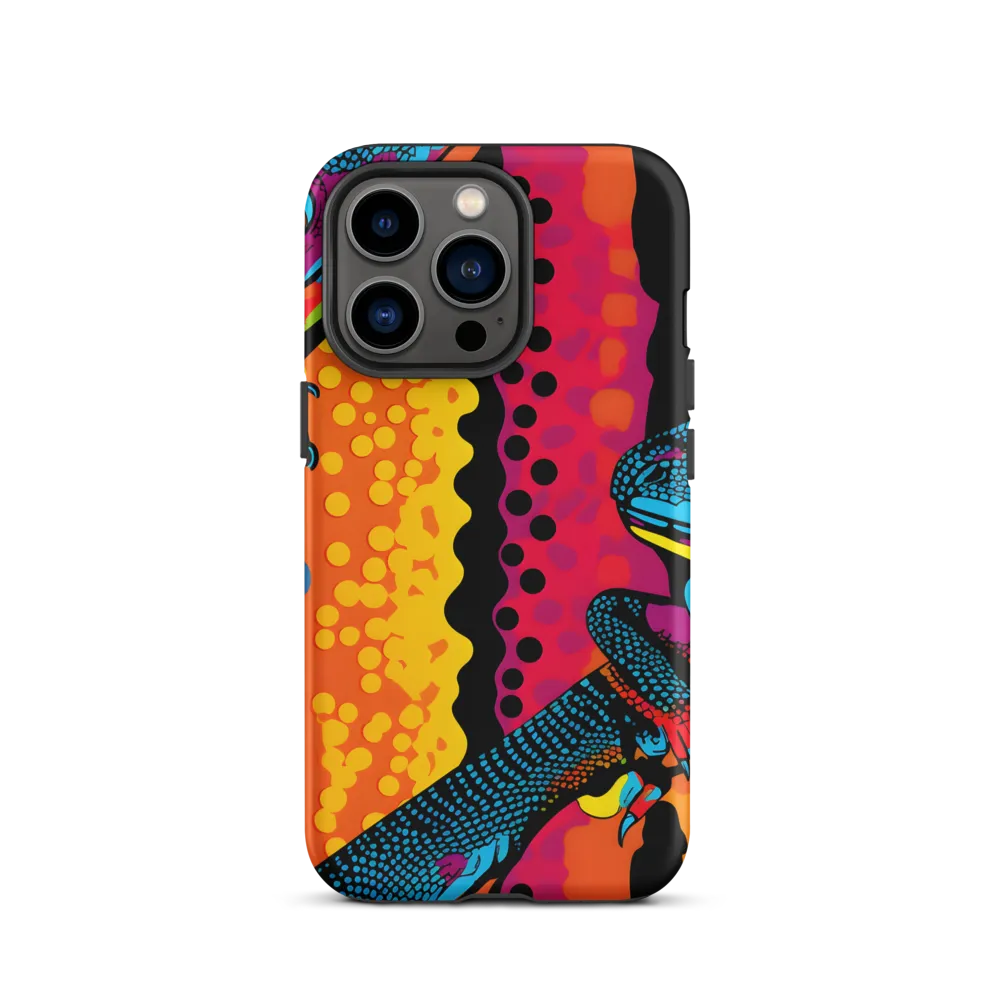 Colorful Encounters: The Playful Geckos