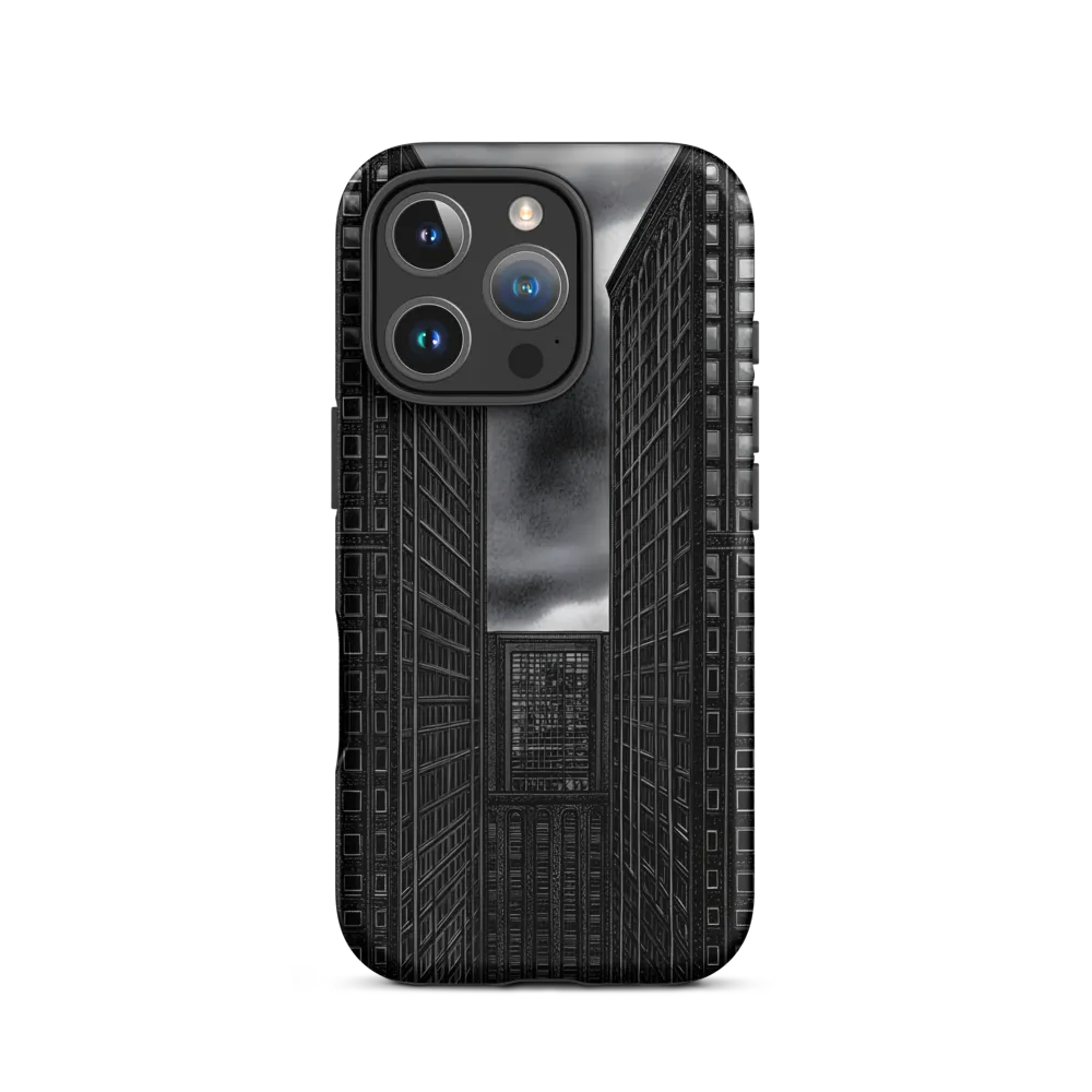 Between Towers: An Urban Reflection | Phone Case |  16 Pro | Tough Case | Matte