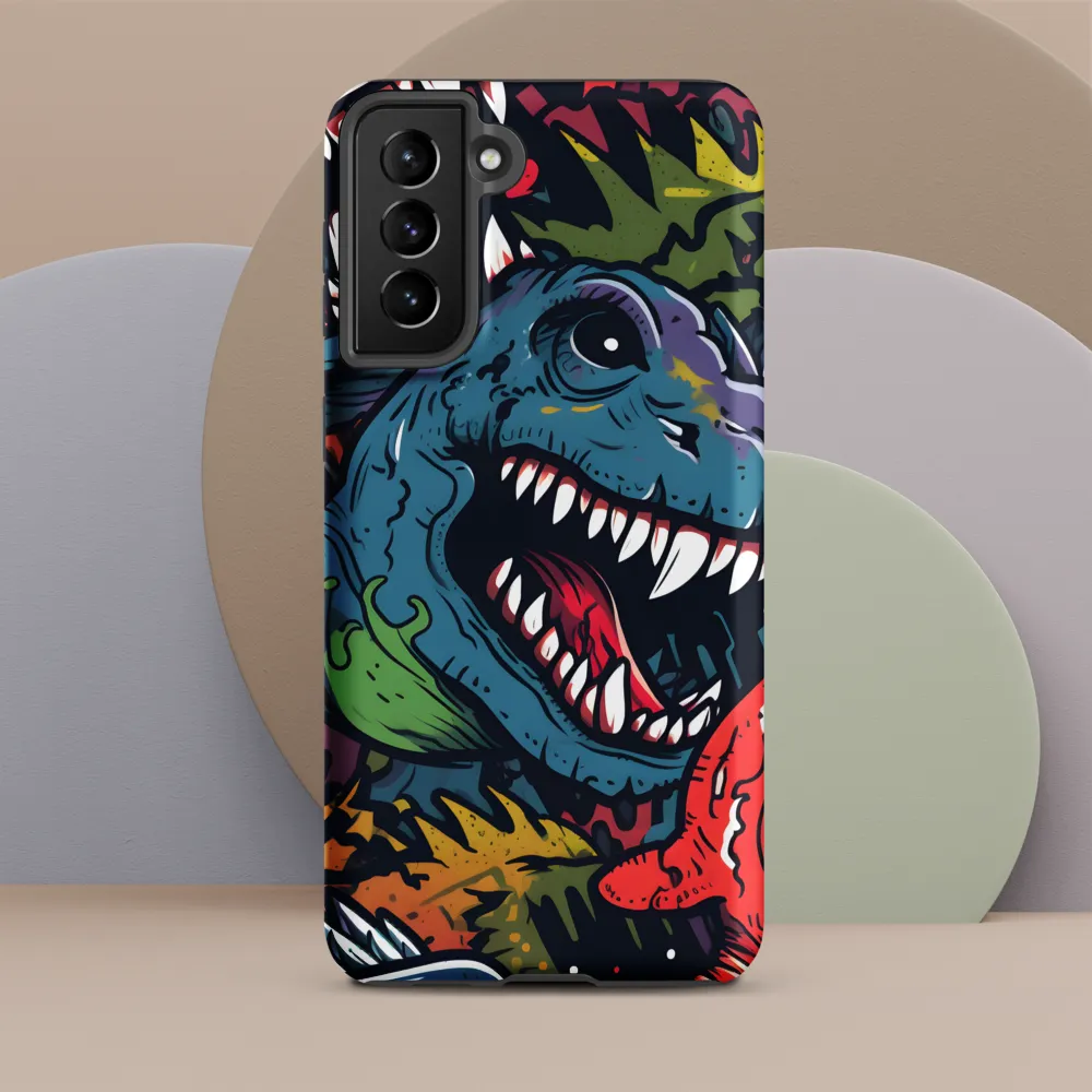 Dino Mania: A Colorful Frenzy